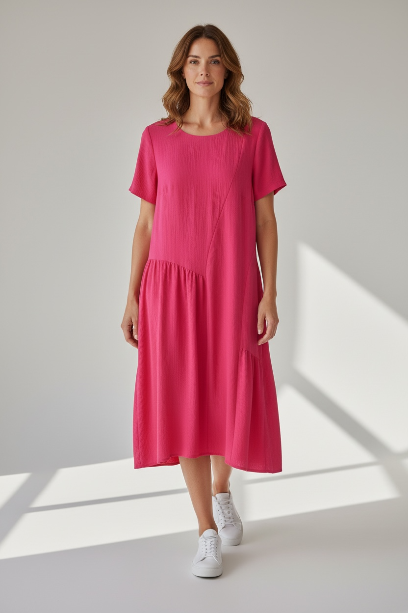 kleit_fuksia_protten Kleit - Image 1