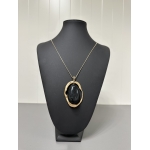 Necklace with three beads